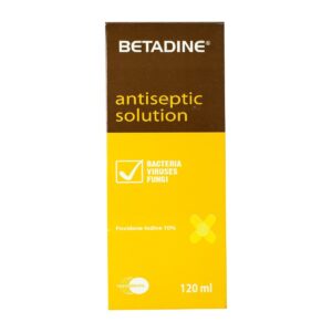 Betadine Antiseptic Solution - 120 ml
