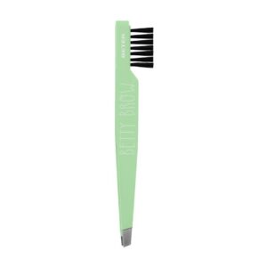 Beter Brow Slanted Tip Tweezers, With Brush
