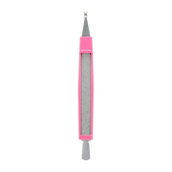 Beter Cuticle Cutter With Cuticle Pusher and File