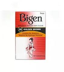 Bigen Hair Dye Colour ? Golden Brown 26