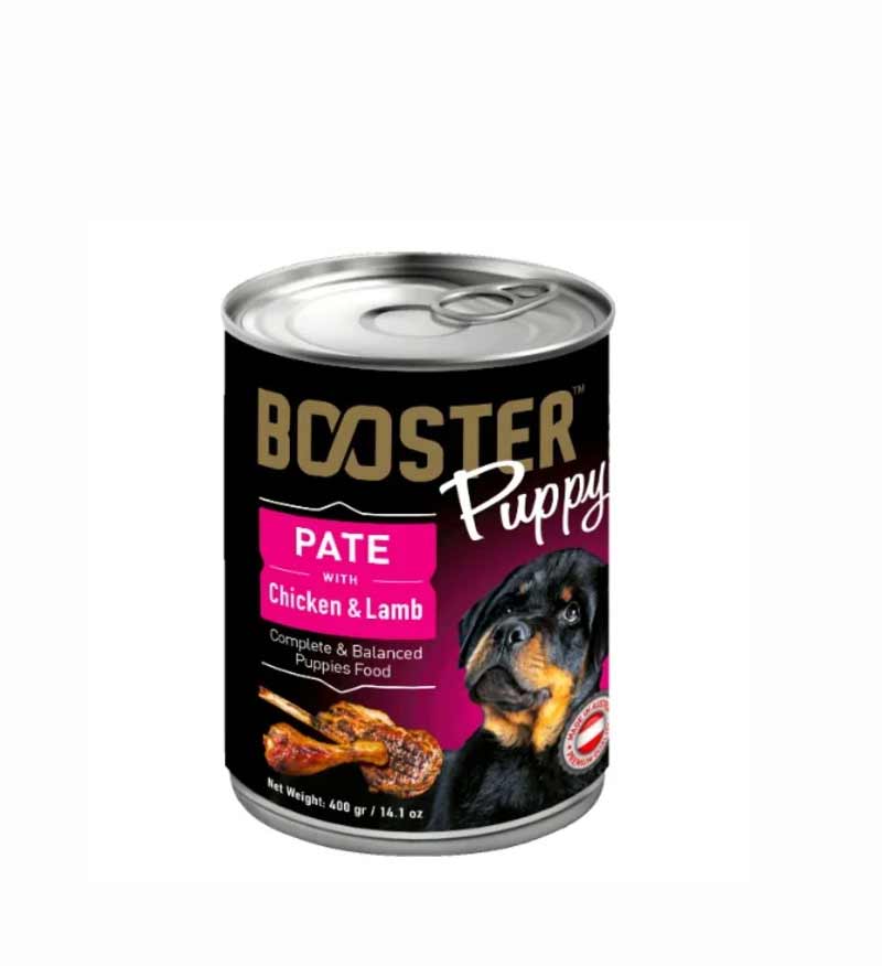 Booster puppy Pate can food 400/415