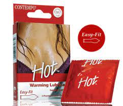 CONTEMPO HOT 3 CONDOMS