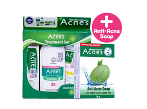 Acnes Treatment Set ? cream wash