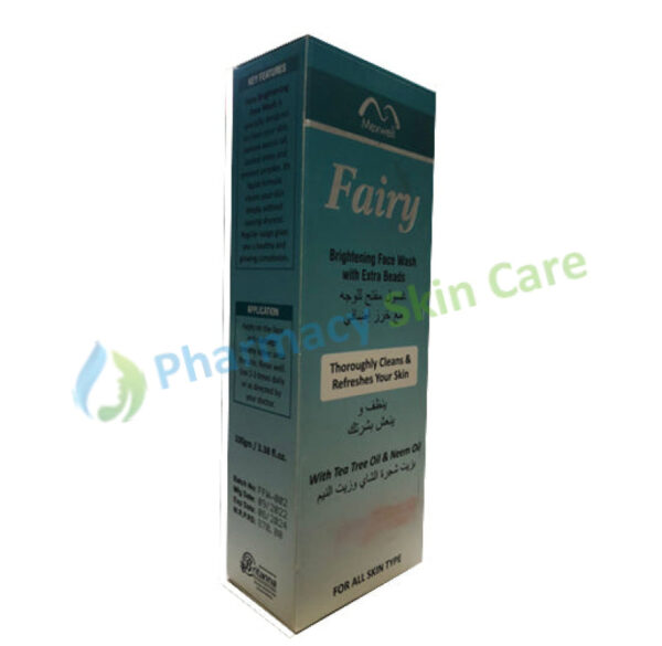 fairy brightening face wash with extra beads