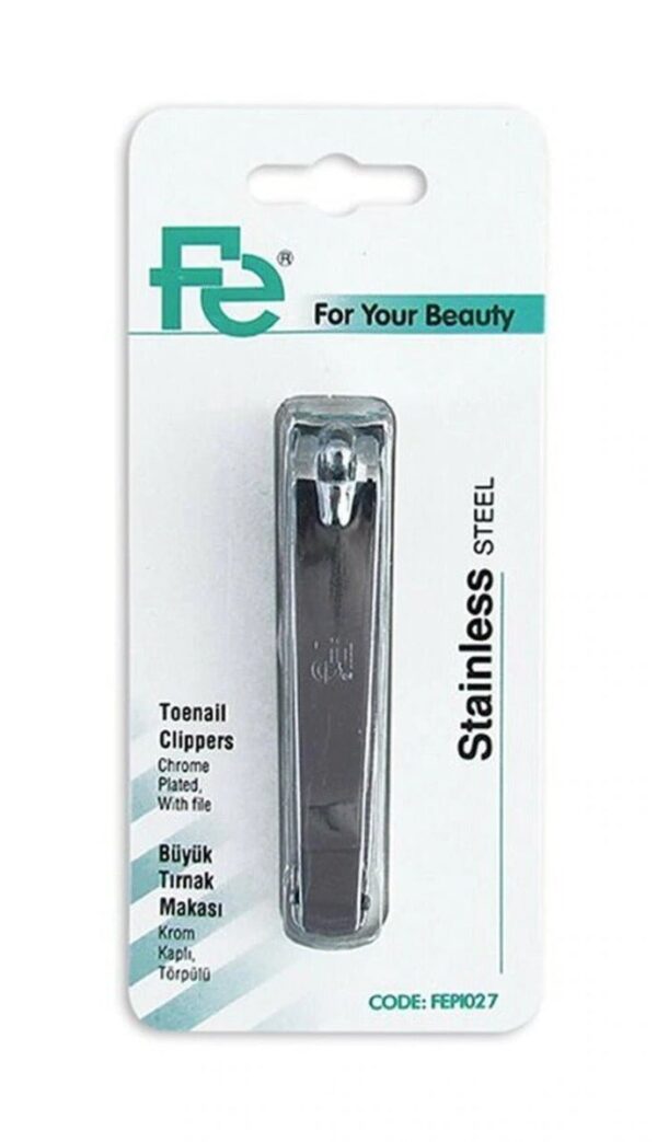 Fe ToeNail Clipper Chrome Plated Large