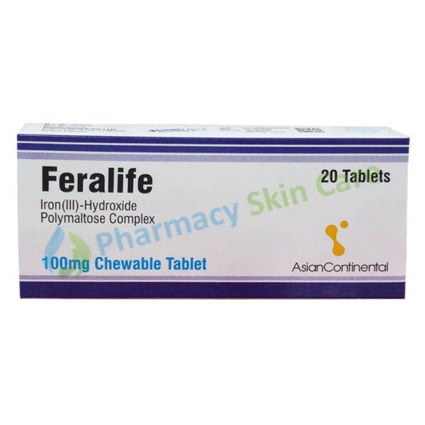 Feralife 100mg Chewable Tablet