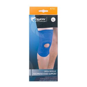 Flyon Open Patella Neoprene Knee Support Size (Xxxl)