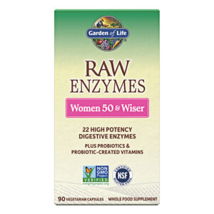Garden Of Life Raw Enzymes Women 50 & Wiser 90 Capsules