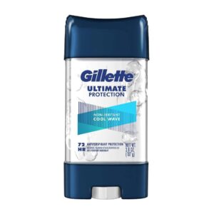 Gillette Ultimate Protection Non-Irritant Cool Wave Deodorant Gel ? 107gm