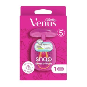 Gillette Venus Snap Extra Smooth Travel Size 1 Blade - Pink