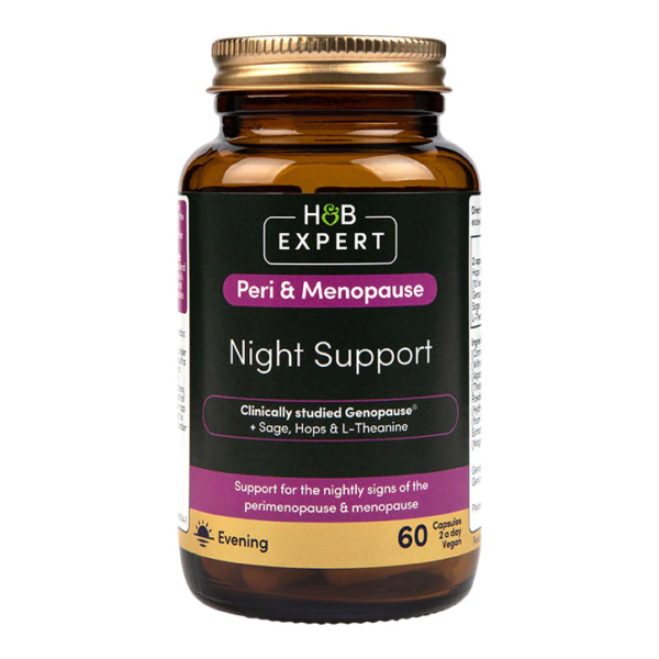 Holland And Barrett Expert Peri & Menopause Night Support 60 Capsules