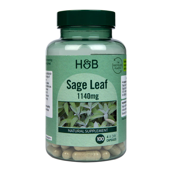 Holland And Barrett Sage Leaf 100 Capsules