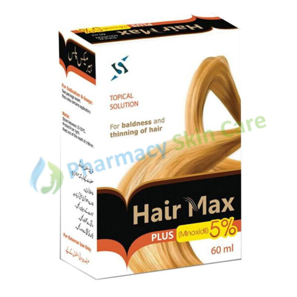 Hair Max Plus 5% Solution 60ml