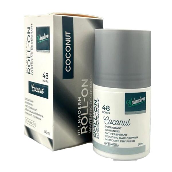 Helmaderm Coconut Whitening Roll On Deodorant - 60ml