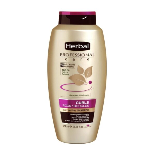 Herbal Professional Curls Rizos-Boucles Silicone Free Shampoo - 750ml