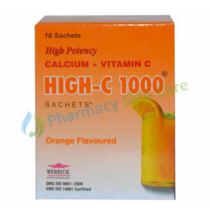 High-C 1000 Orange Flavor Sachets
