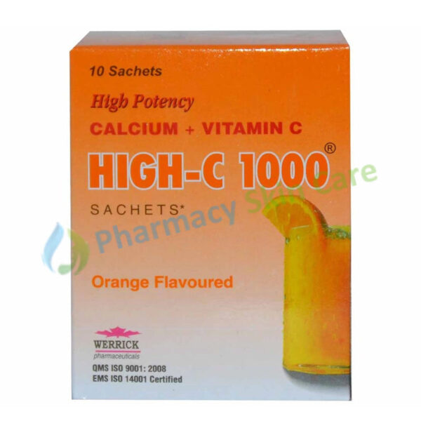 High-C 1000 Orange Flavor Sachets