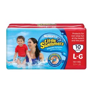 Huggies Little Swimmers Large Swim Pants Diaper 14 Kg ? 10 Count