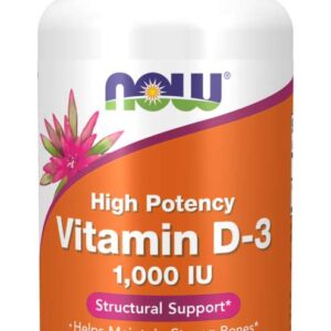 NOW VITAMIN D-3 1,000 IU SOFTGELS