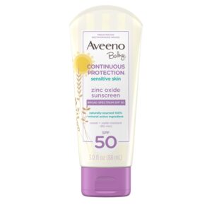 AVEENO BABY CONTINUOUS PROTECTION SUNSCREEN SPF 50
