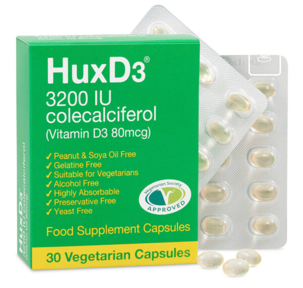 HUXD3 3200 IU COLECALCIFEROL (VITAMIN D3 80MCG)