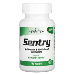 21ST CENTURY SENTRY MULTIVITAMIN, 130 TABLETS