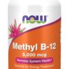 NOW METHYL B-12 5000MCG, 90 CAPSULES