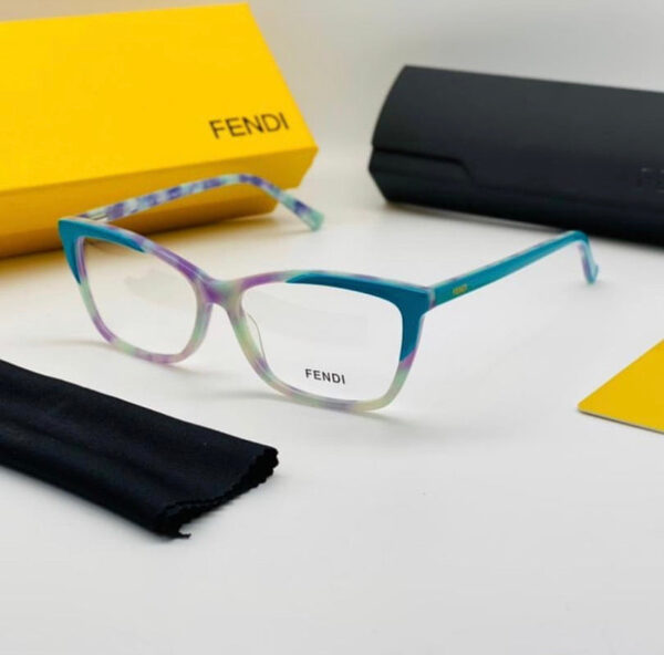 BLUE FENDI EYEGLASSES