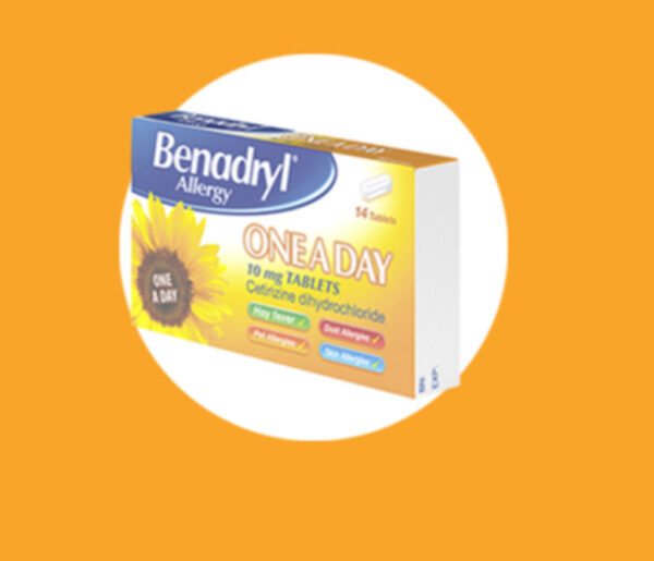 BENADRYL ONE A DAY RELIEF TABLETS