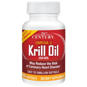 21ST CENTURY OMEGA-3 KRILL OIL 350MG, 60 SOFTGELS