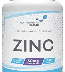NORTHUMBRIA HEALTH ZINC, 60 CAPSULES