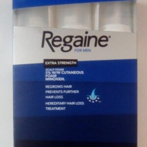 REGAINE FOR MEN EXTRA STRENGTH SCALP FOAM TRIPLE PACK 3 x 73ML