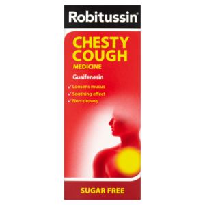 ROBITUSSIN CHESTY COUGH MEDICINE 250ML