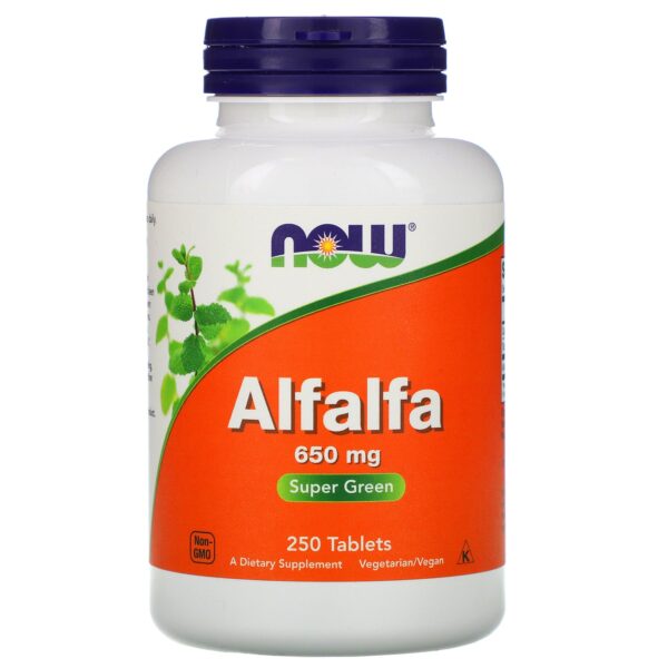 NOW ALFALFA 650MG (250 TABLETS)