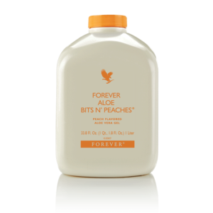 FOREVER ALOE BITS N? PEACHES, 1 LITER
