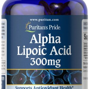 PURITAN?S PRIDE ALPHA LIPOIC ACID 300MG, 120 SOFTGELS