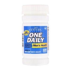 21ST CENTURY ONE DAILY MEN?S HEALTH, 100 TABLETS