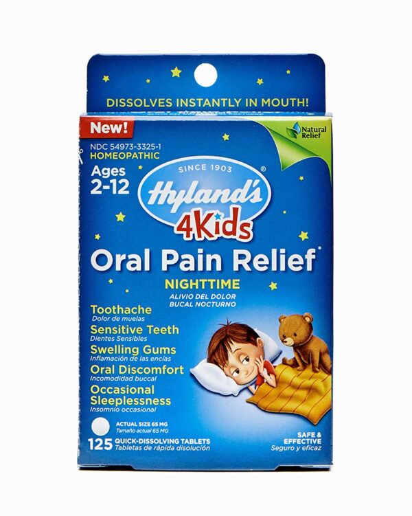 HYLAND?S 4KIDS ORAL PAIN RELIEF TABLETS
