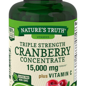 NATURE?S TRUTH CRANBERRY CONCENTRATE 15000MG PLUS, 90 COUNT