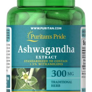 PURITAN?S PRIDE ASHWAGANDHA EXTRACT 300MG