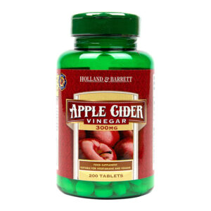HOLLAND & BARRETT APPLE CIDER VINEGAR 300MG, 200 TABLETS