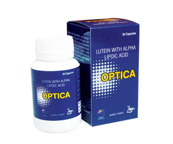 OPTICA LUTEIN WITH ALPHA LIPOIC ACID, 30 SOFT CAPSULES