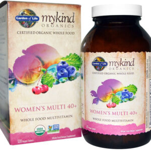 Garden of Life Mykind Organics Women's Multi 40+ - 120 vegan tabs