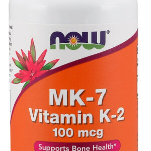 NOW Foods MK-7 Vitamin K-2, 100mcg - 120 vcaps