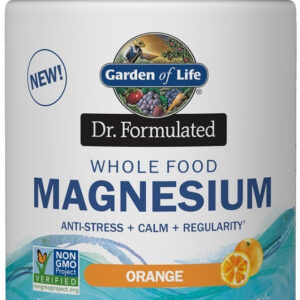 Garden of Life Dr. Formulated Whole Food Magnesium, Raspberry Lemon - 198g