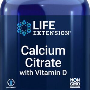 Life Extension Calcium Citrate with Vitamin D - 200 vcaps