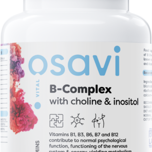 Osavi B-Complex with Choline & Inositol - 60 vegan caps