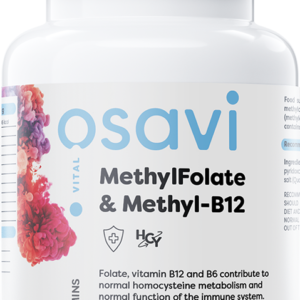 Osavi MethylFolate & Methyl-B12 - 120 vegan caps