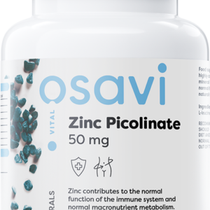 Osavi Zinc Picolinate, 50mg - 60 vegan caps