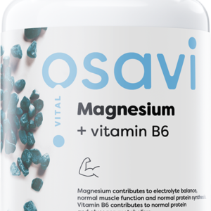 Osavi Magnesium + Vitamin B6 - 90 vegan caps